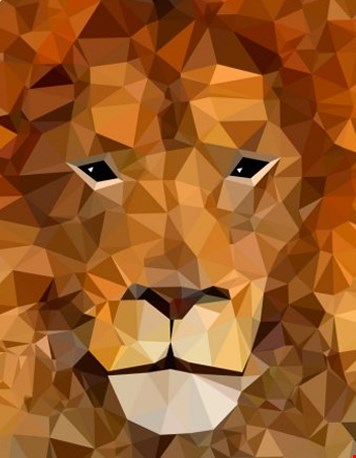 Diamond animals - leeuw Diamond animals - leeuw