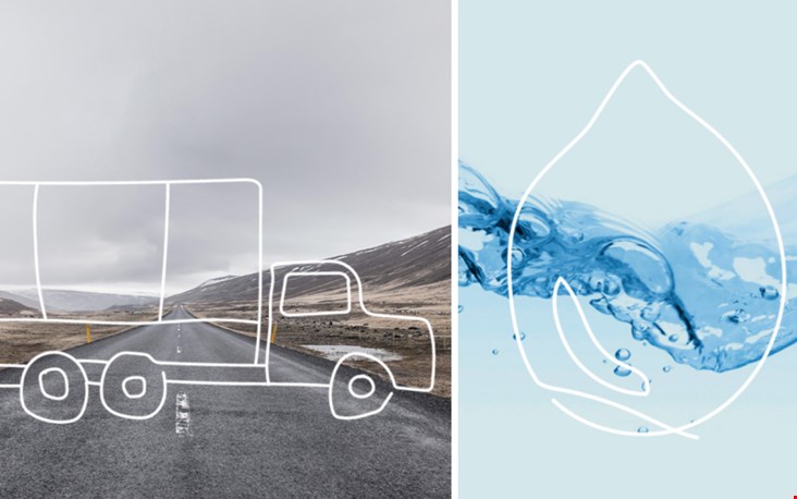 Voor de productie is veel minder transport en water nodig: super duurzaam dus Voor de productie is veel minder transport en water nodig: super duurzaam dus
