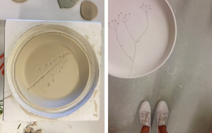 Links: het werk van Maya. Rechts: mijn tekening Links: het werk van Maya. Rechts: mijn tekening