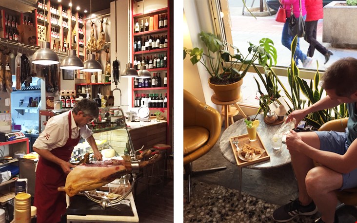 Heerlijke tapas, goede koffie en sublieme taartjes Heerlijke tapas, goede koffie en sublieme taartjes