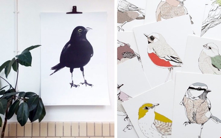 Gezien in de webshop van Studiodewinkel: heel veel vogels van Maartje Gezien in de webshop van Studiodewinkel: heel veel vogels van Maartje
