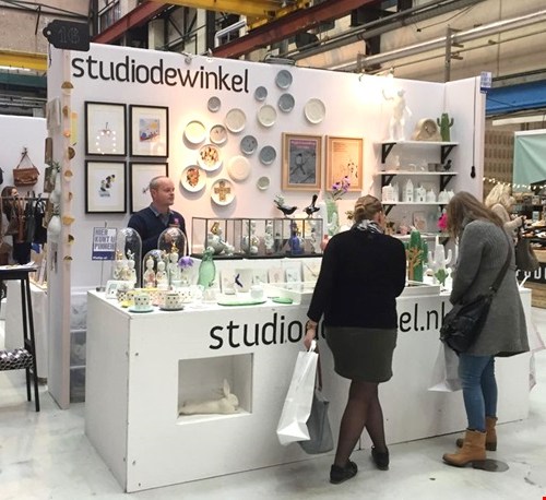 Onze stand van Studio de Winkel