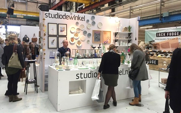 Onze stand van Studio de Winkel Onze stand van Studio de Winkel