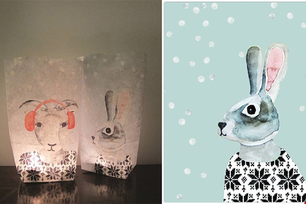 Lief, deze lantaarns en kerstkaart van het merk NUUKK Lief, deze lantaarns en kerstkaart van het merk NUUKK