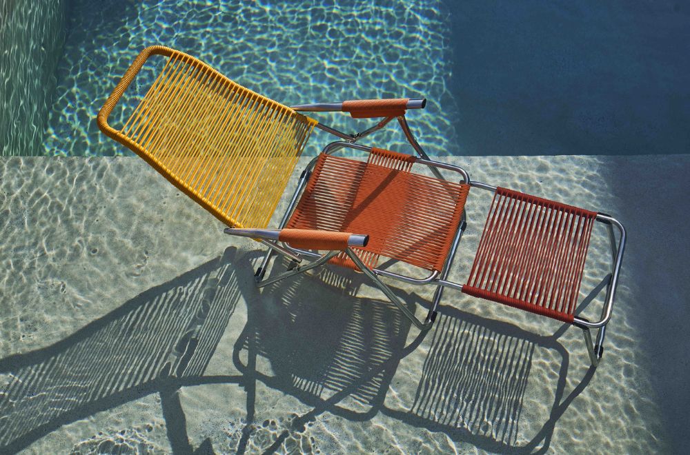 Ultiem relaxen in deze spaghetti chair. Je vindt 'm bij Nordic Nest.